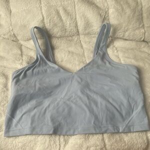 Align Light Blue V-Neck Crop Top